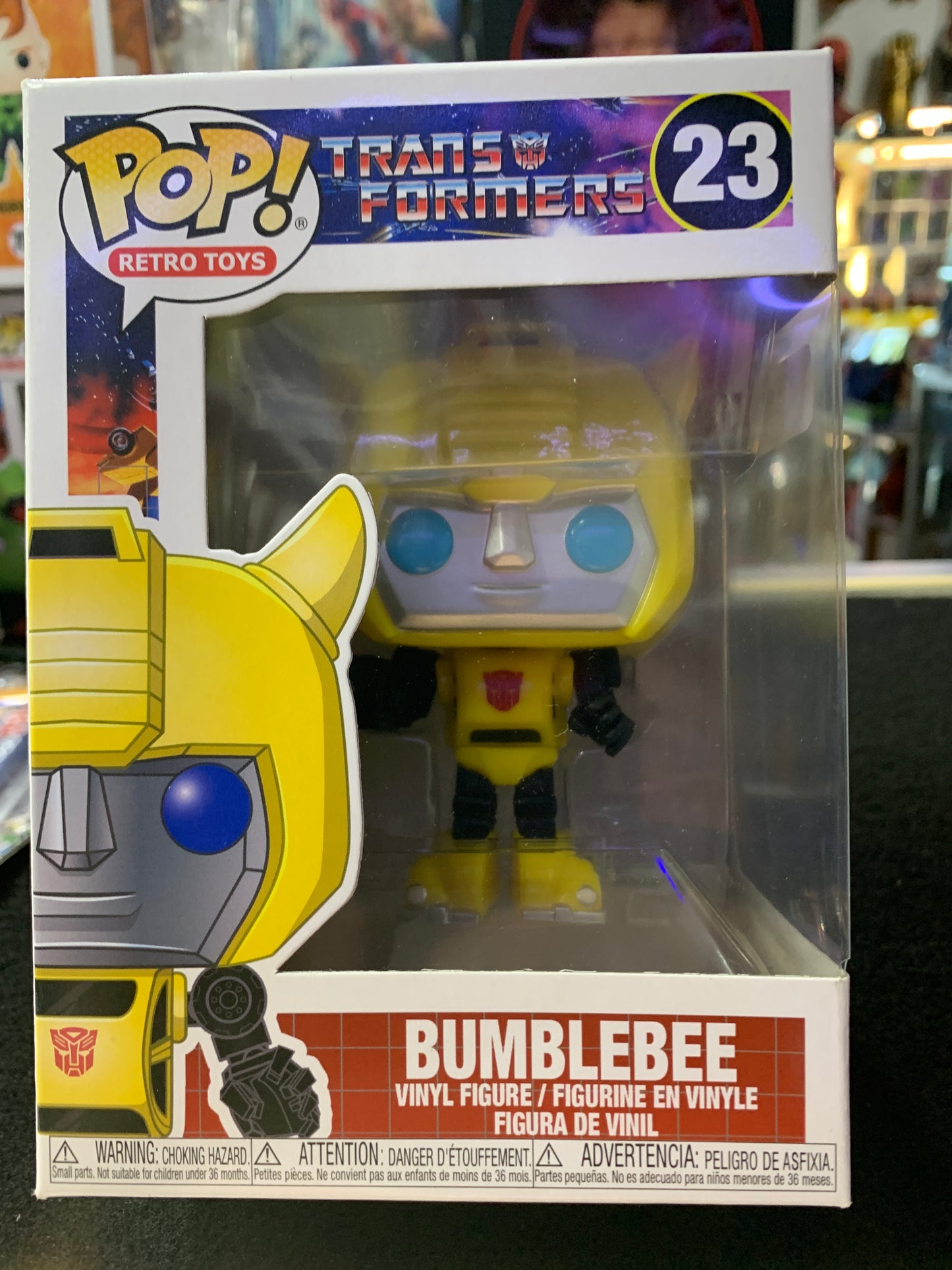 Pop funko transformers 23 bumblebee