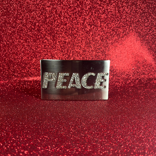 Bling of Peace - Belt Buckle