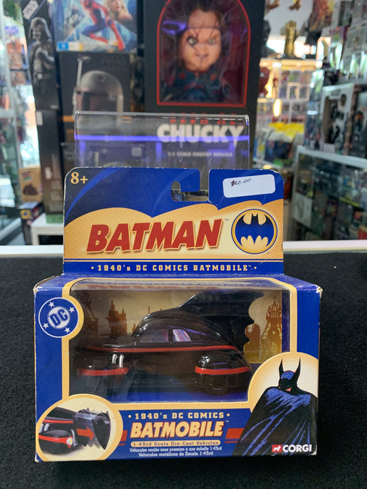 Batman corgi 1940’s Dc comics batmobile