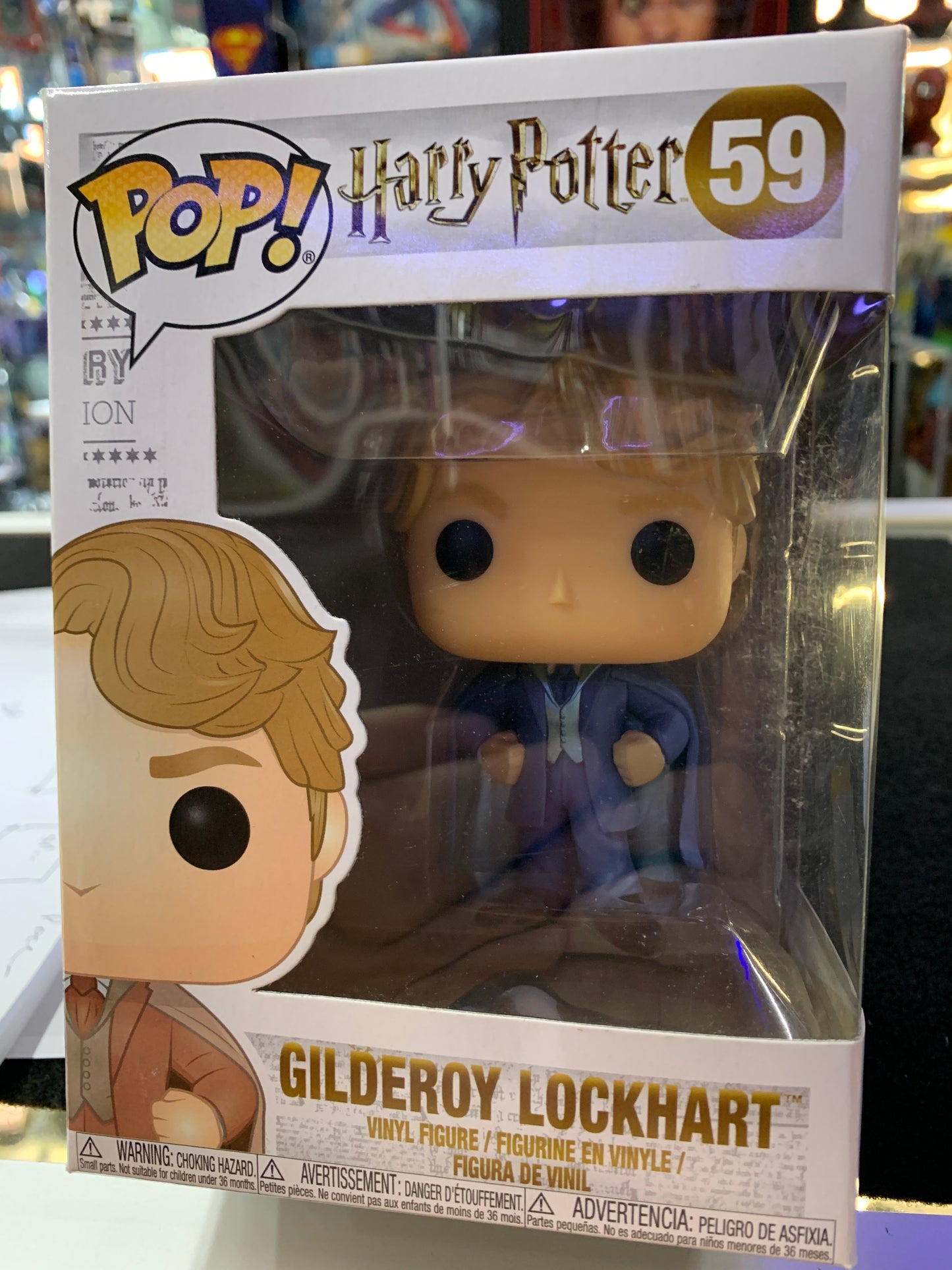 Pop funko Harry Potter 59 gilderoy Lockhart