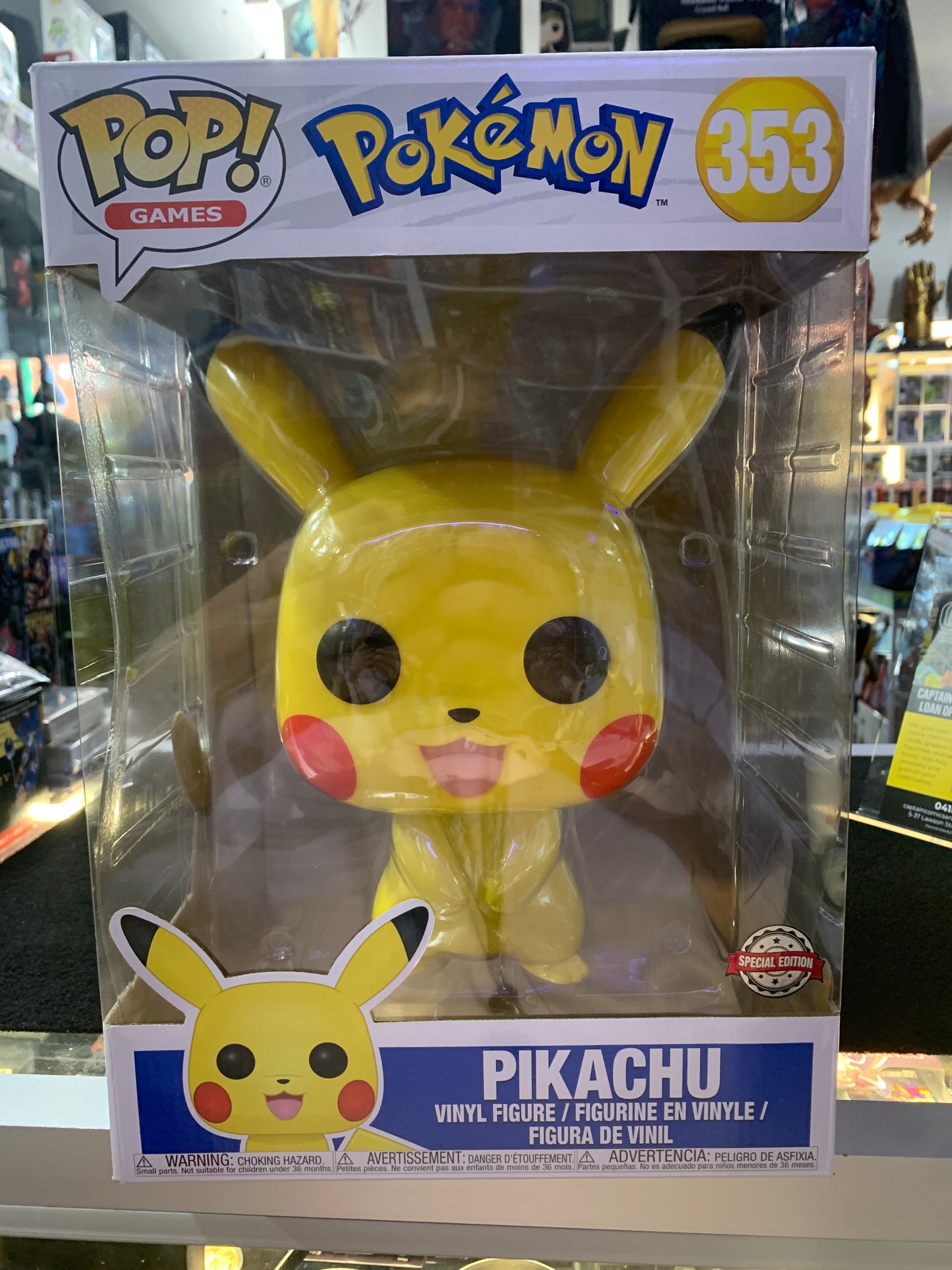 Pop games Pokémon 353 pikachu