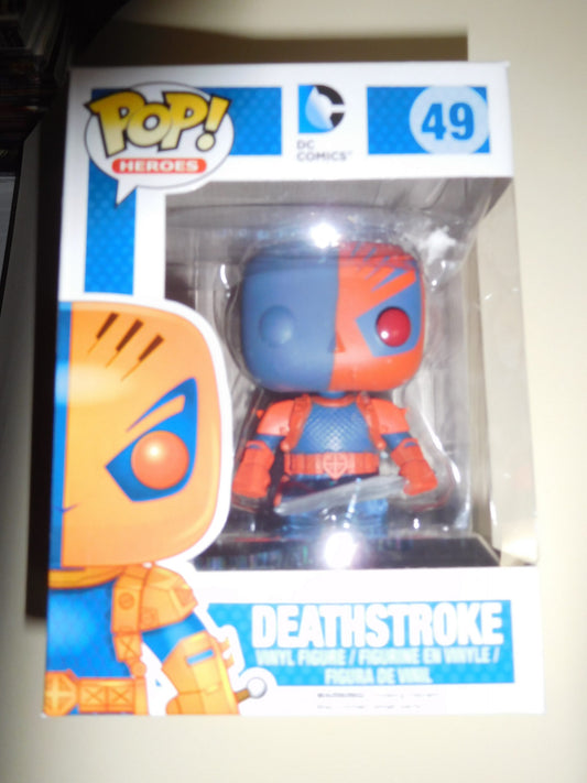 Funko Pop! Vinyl: #49 Deathstroke DC Comics Figure - N06926