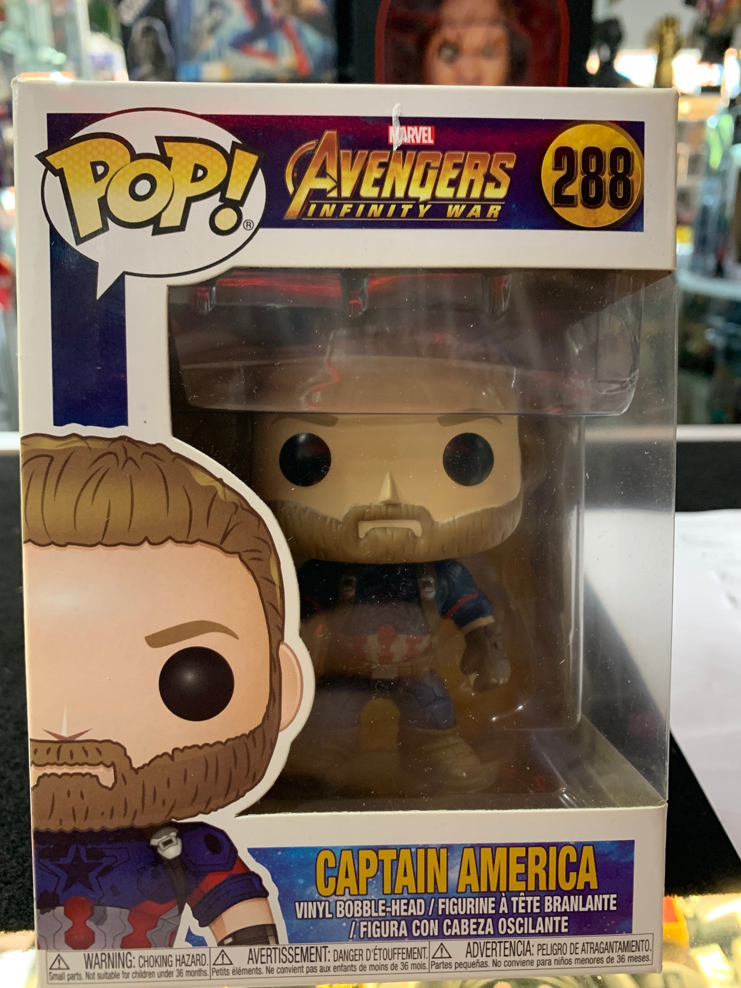 Pop funko captain America 288