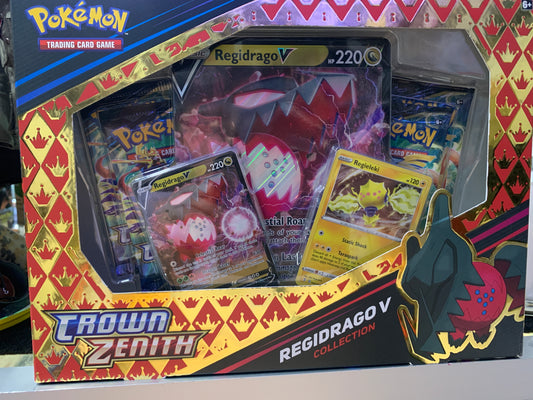 Pokémon crown Zenith Regidrago V collection