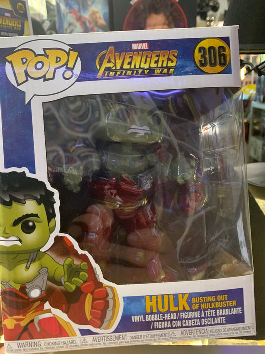 Pop funko hulk 306 infinity war