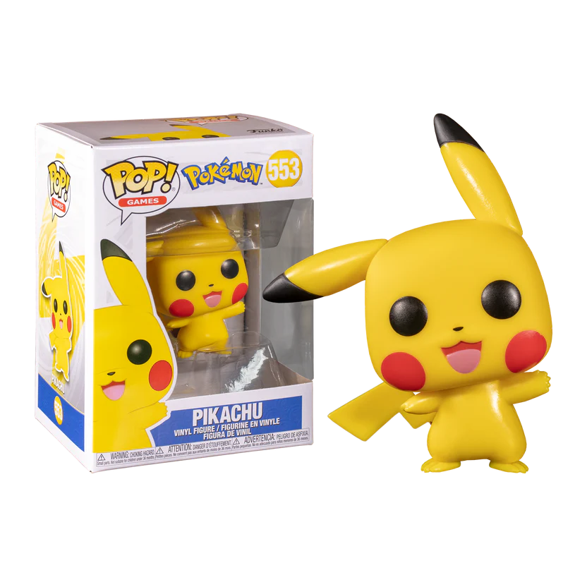 Funko Pop! Vinyl ~ #553 Pikachu Waving ~ Pokemon ~ N06758