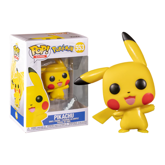 Funko Pop! Vinyl ~ #553 Pikachu Waving ~ Pokemon ~ N06758