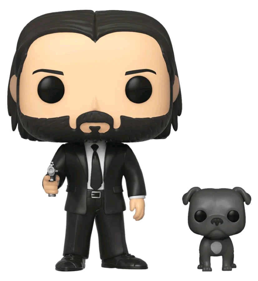 Funko Pop! Movies John Wick with Dog Pop Vinyl! #580 - N08783