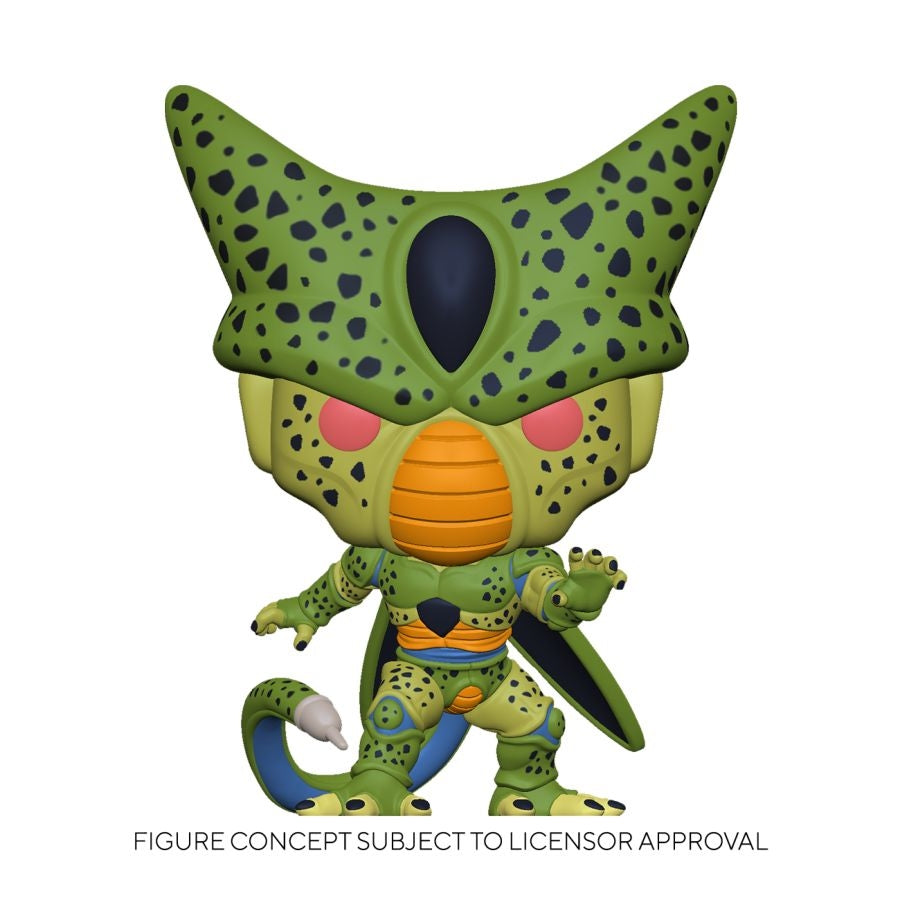 Funko Dragon Ball Z – Cell First Form Glow in the Dark Pop! Vinyl Figure (RS) #947 - N08801