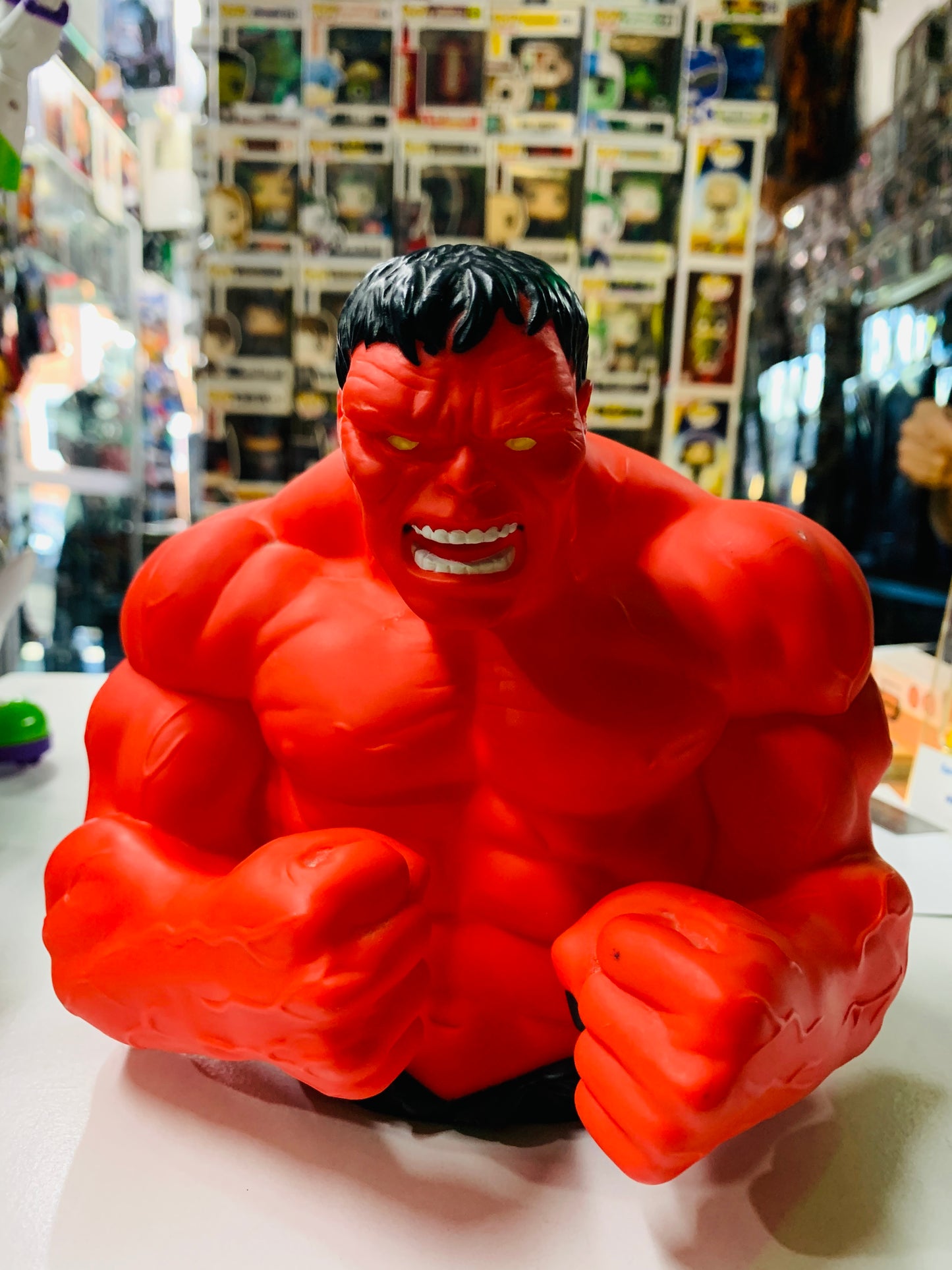 Bust bank red hulk