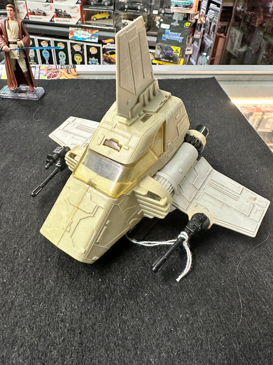 1983 Kenner Star Wars ROTJ Mini-rig Vehicle ISP-6 (Imperial Shuttle Pod