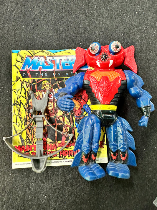 1983 Mattel Masters of the Universe MOTU HE-MAN Mantenna