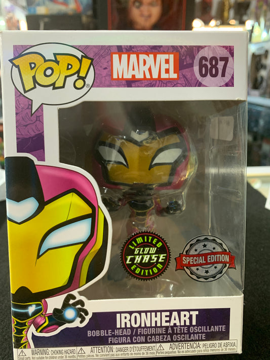 Pop funko iron heart 687 chase