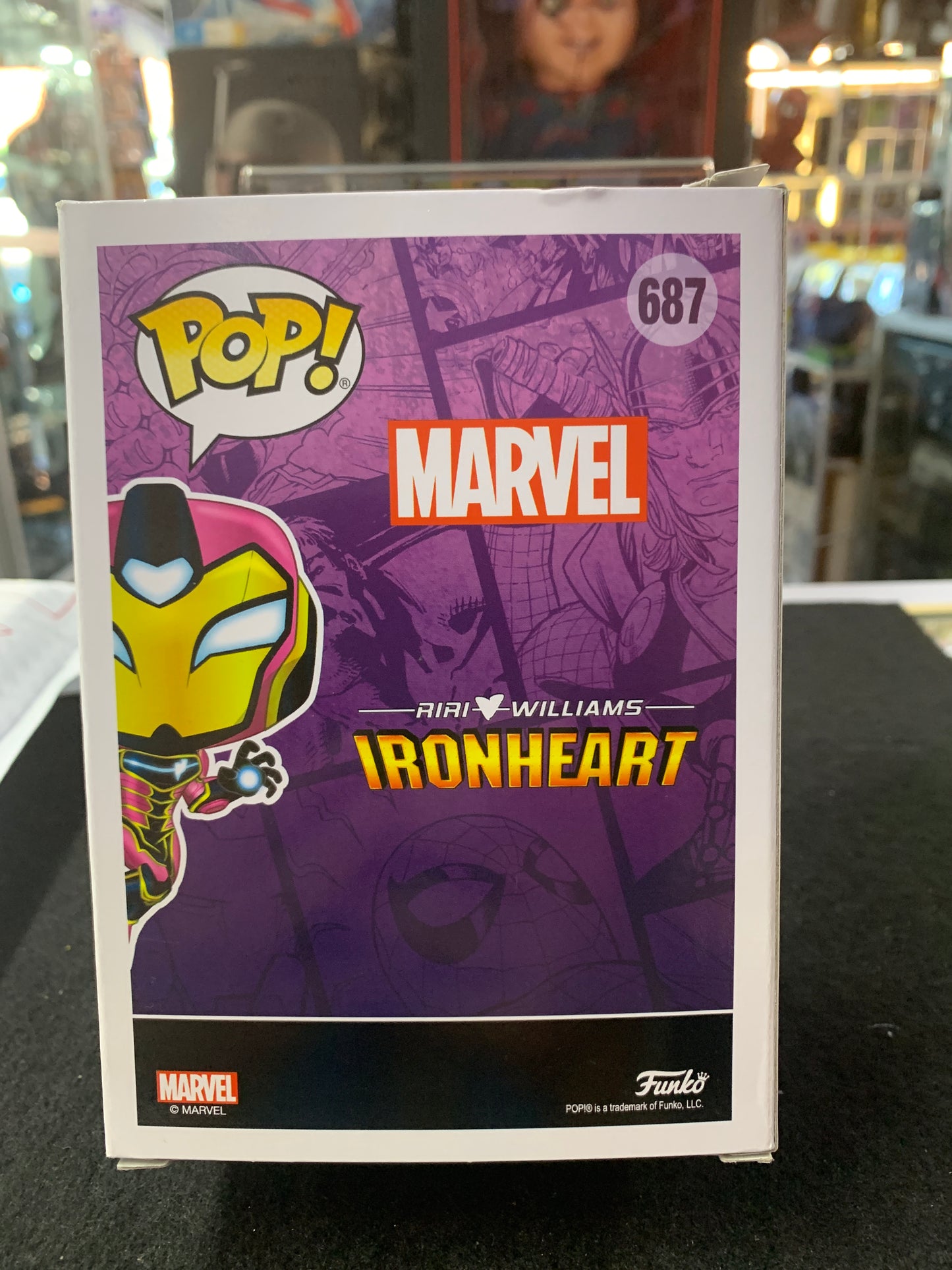 Pop funko iron heart 687 chase