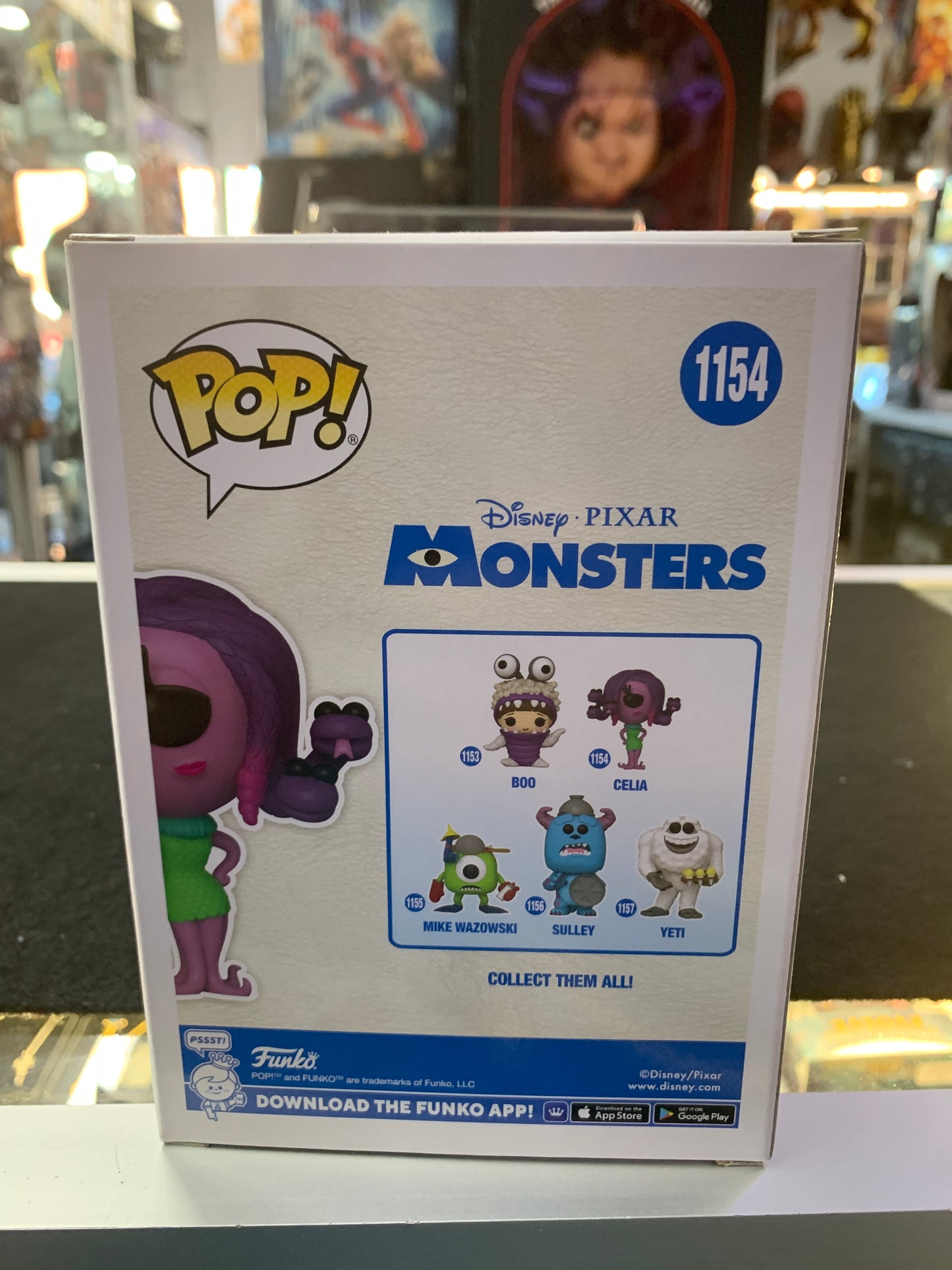 Pop funko Monsters 1154