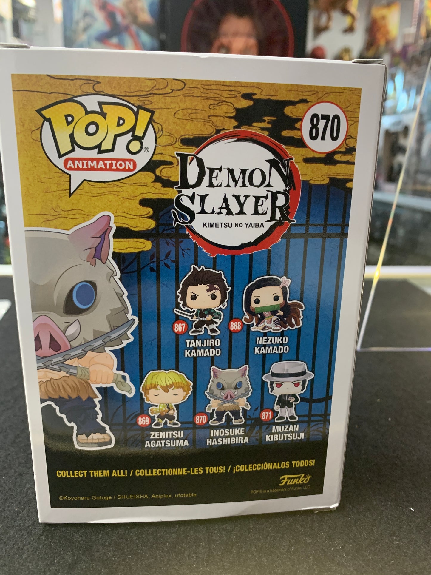 Pop funko demon slayer 870