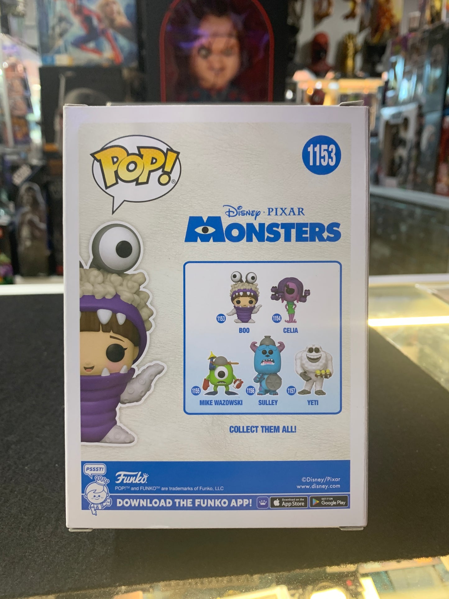 Pop funko monsters Boo 1153