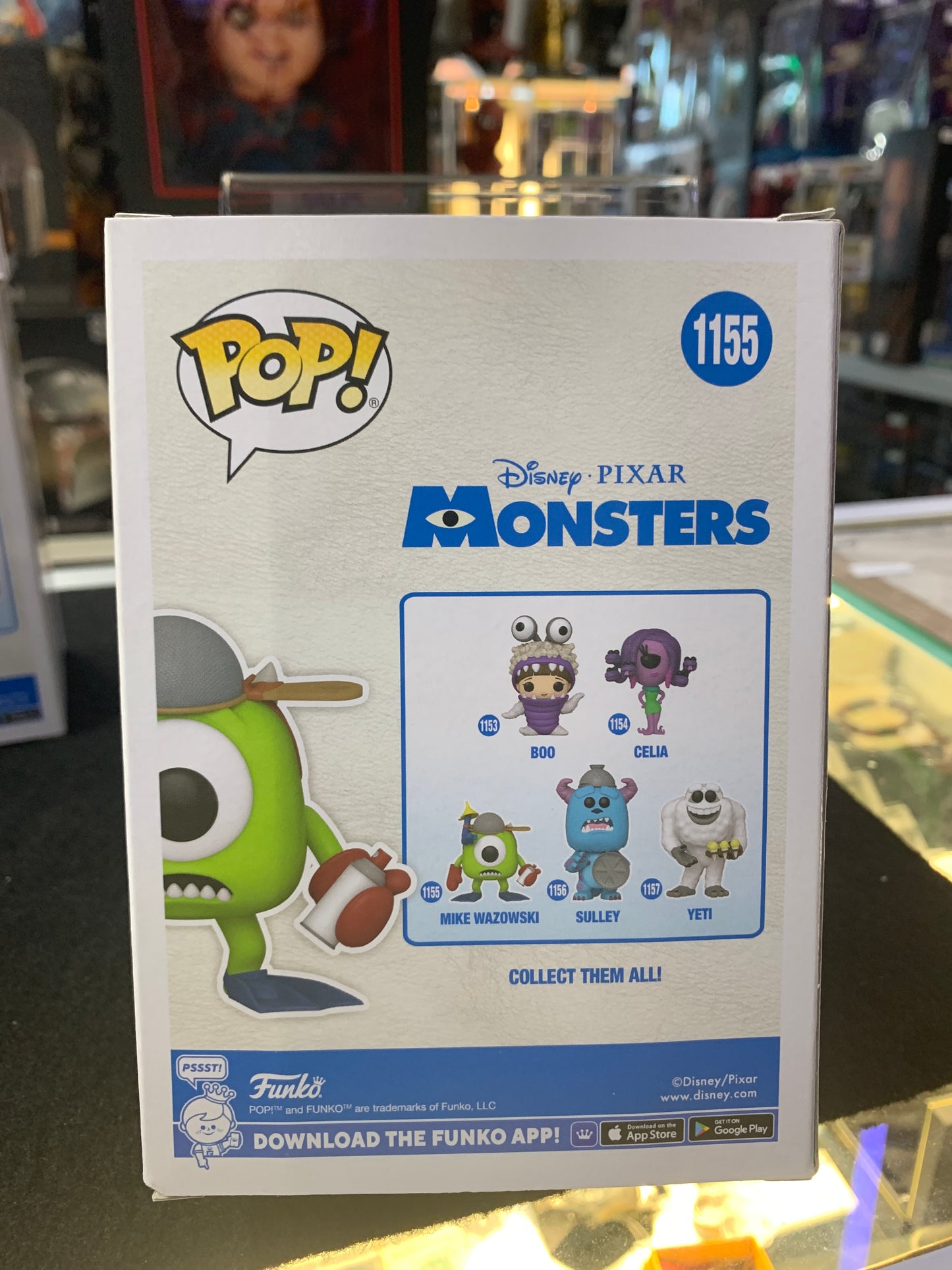 Pop funko monsters Mike 1155