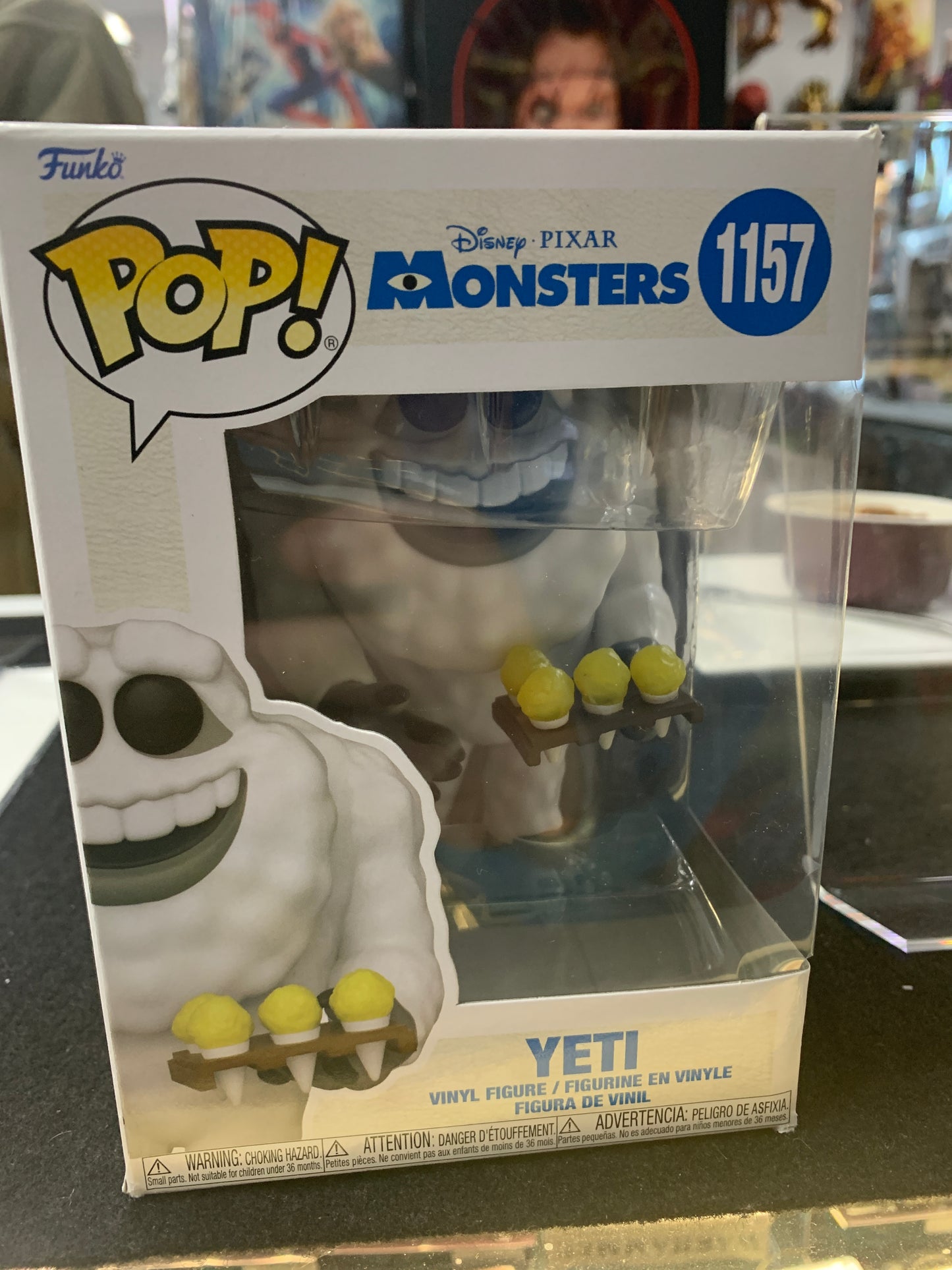 Pop funko monsters Yeti 1157