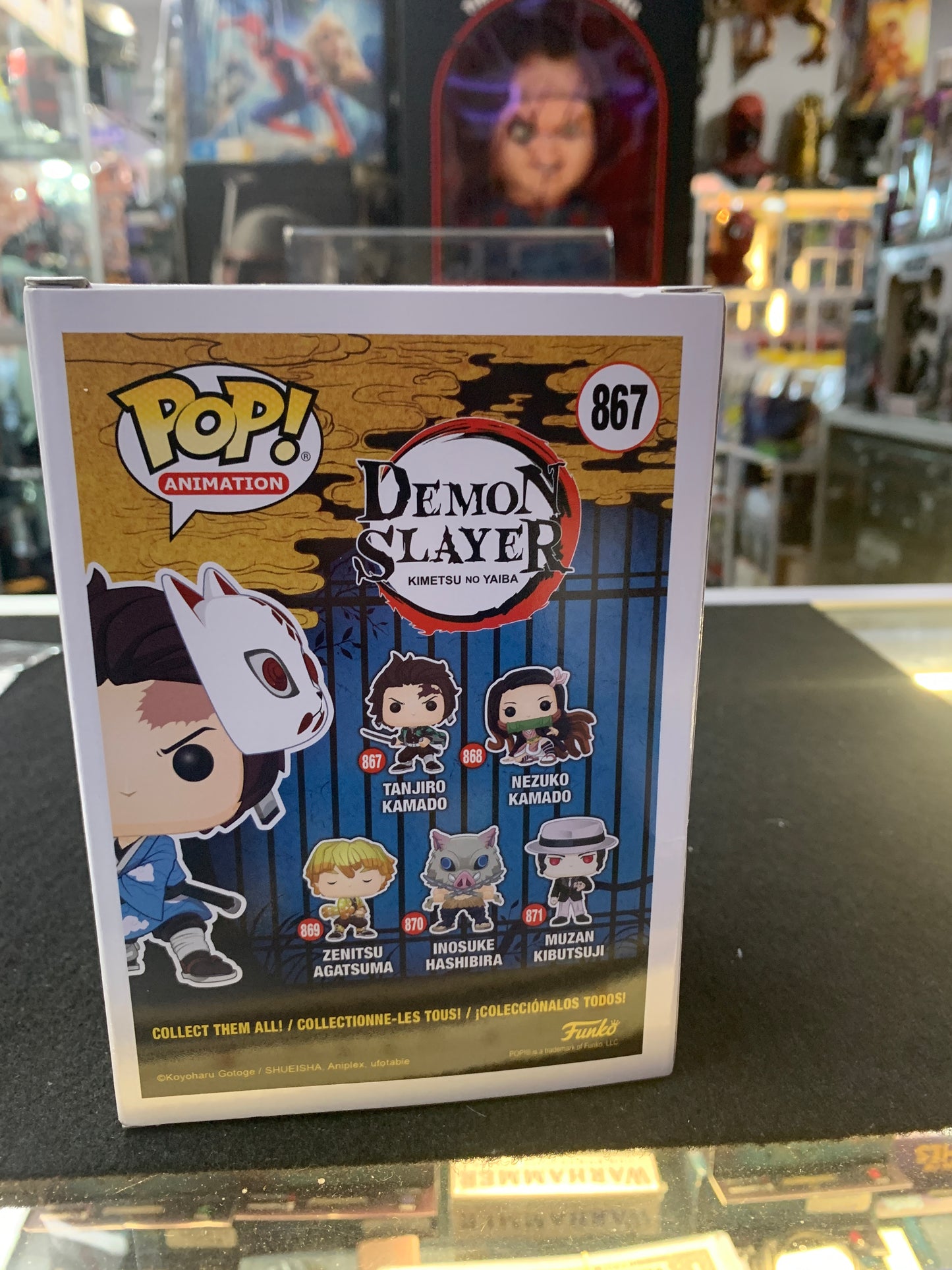 Pop funko tan Jiro Kamado demon slayer 867