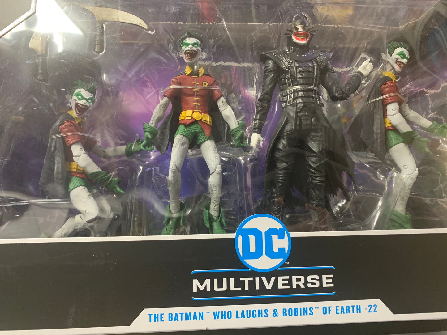 DC multiverse The Batman who Laughs and Robin of earth