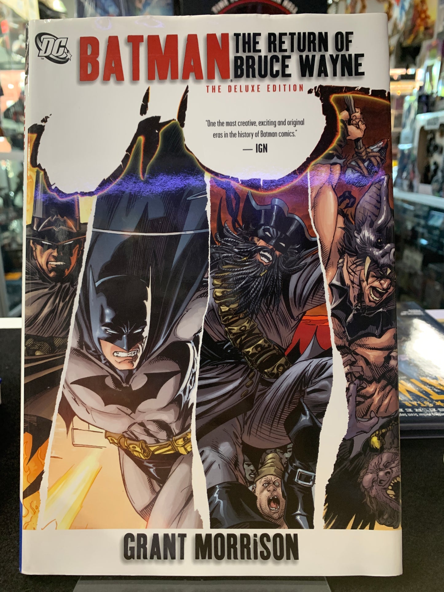 Batman the return of Bruce Wayne graphic novel