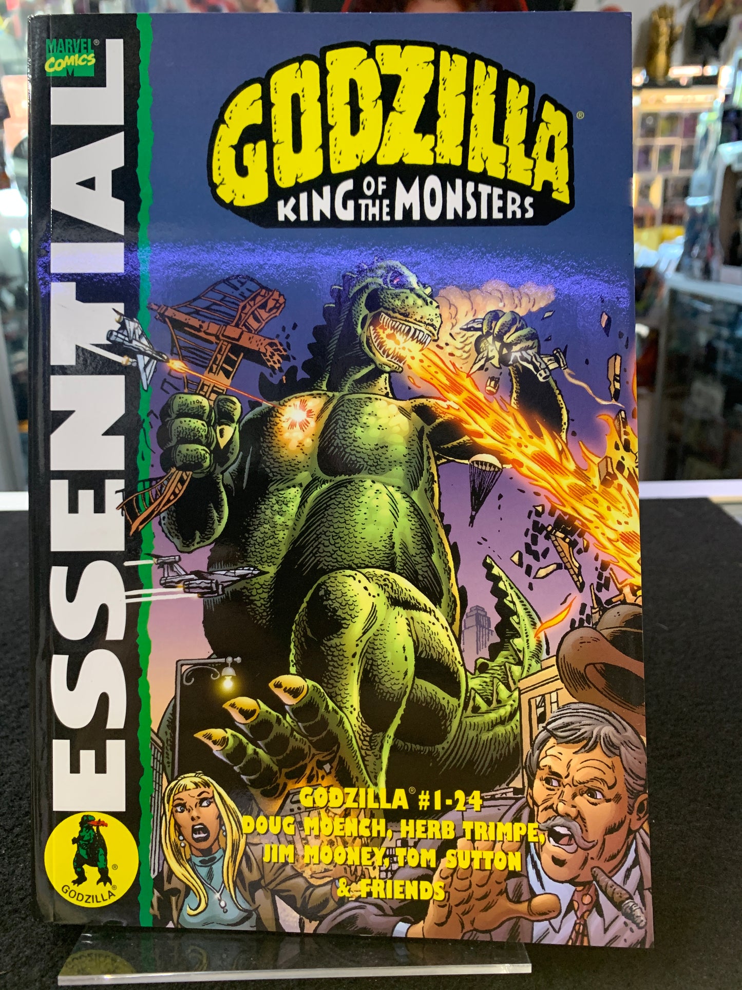 Marvel graphic novel Godzilla king of the monsters