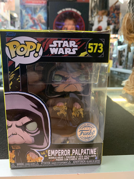 Star Wars pop funko 537 emperor palpatine