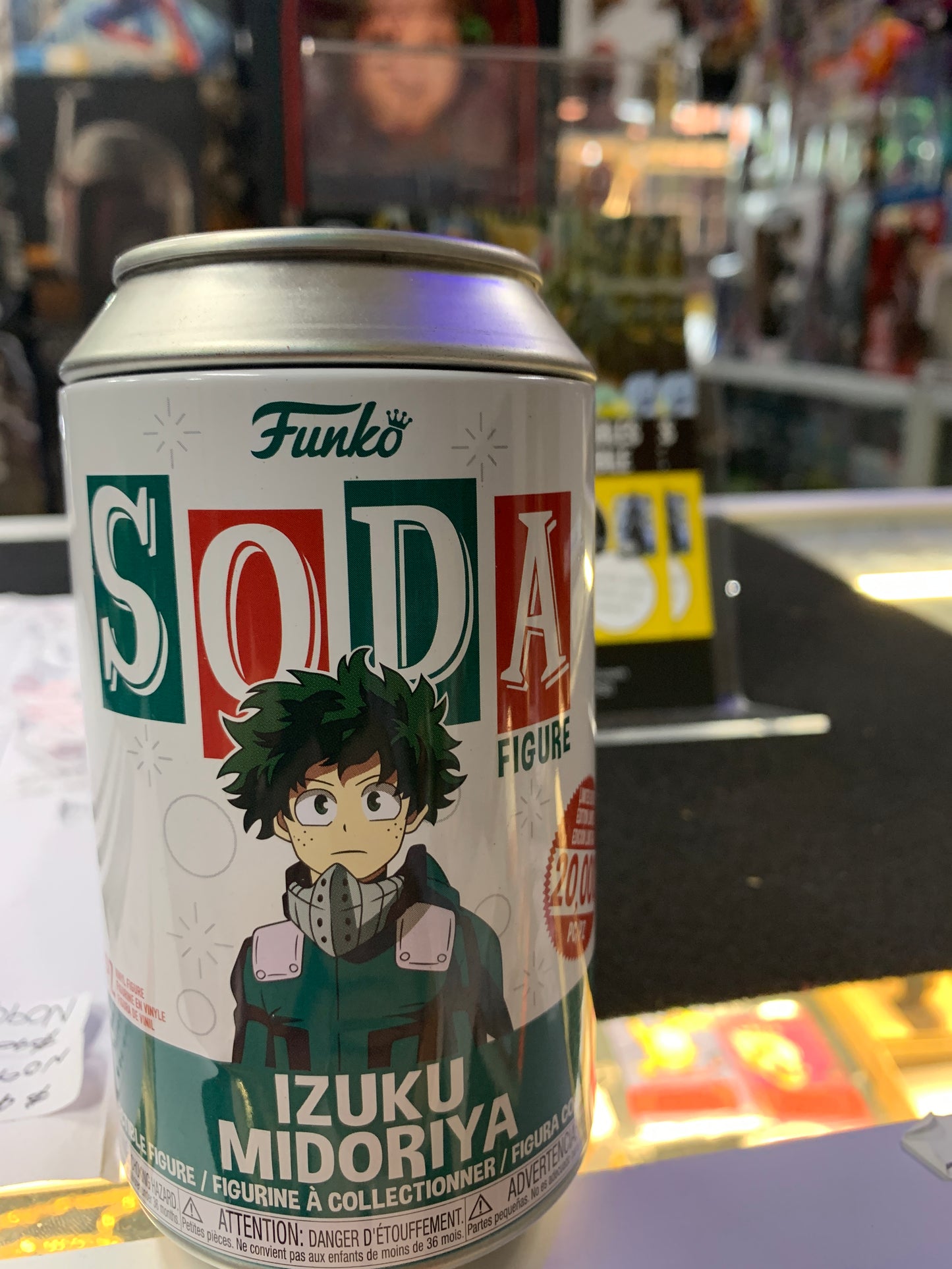 Funko soda izuku midoriya