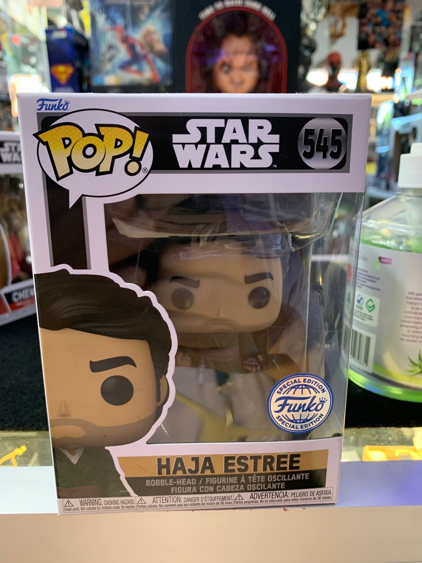 Pop funko Star Wars haja Estree 545