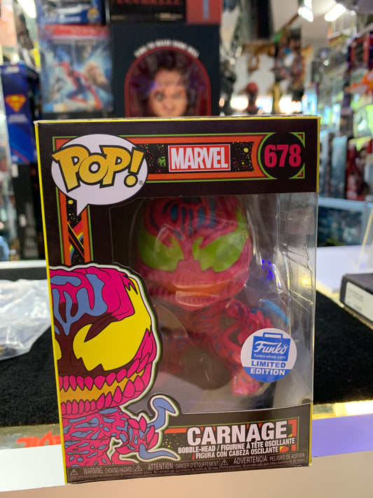 Pop funko marvel 678 carnage