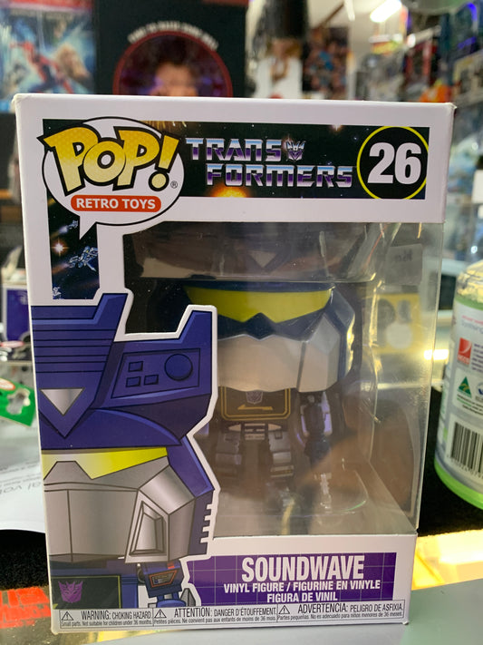 Pop funko transformers 26 sound wave