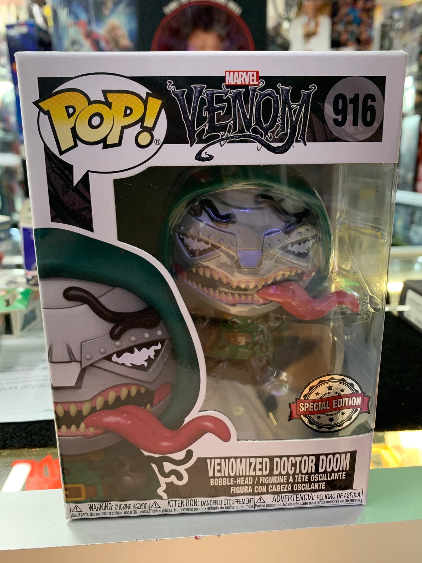 Pop funko venom 916 doctor doom