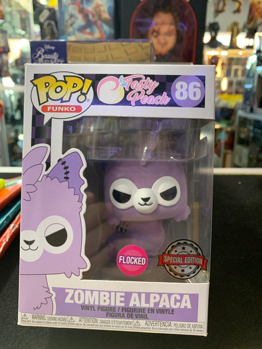 Pop funko tasty peach 86 Zombie Alpaca