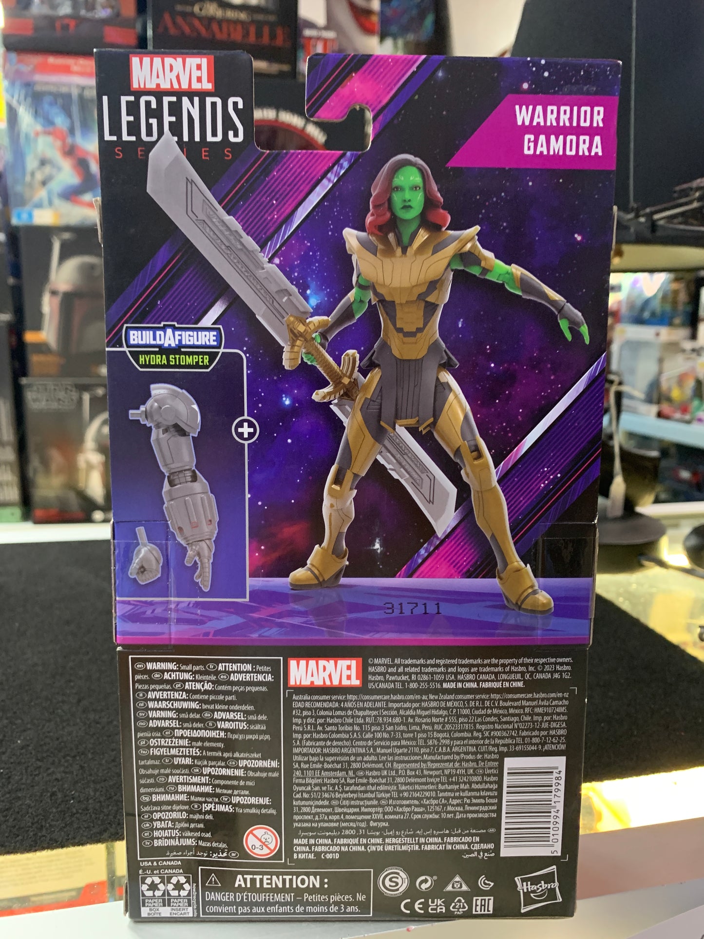 Marvel legends series warrior Gamora built a figure – Captain Comics ...