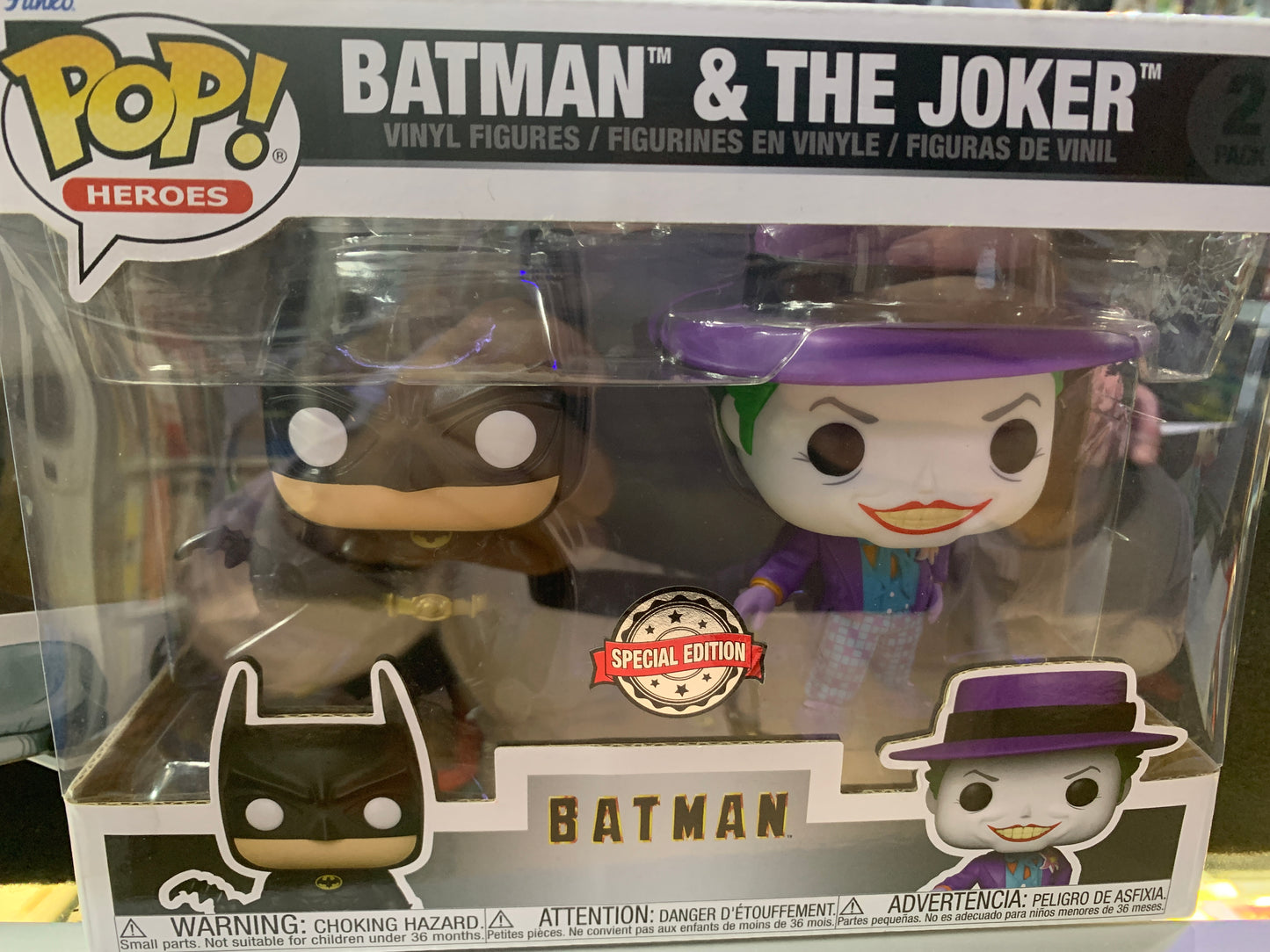 Pop funko Batman and the joker