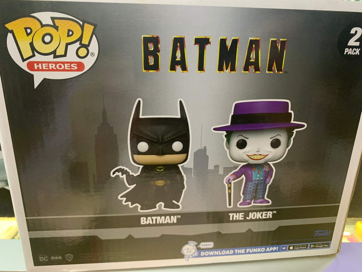 Pop funko Batman and the joker