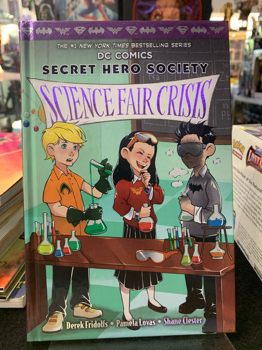 Secret hero society science fair crisis Dc comics hard cover