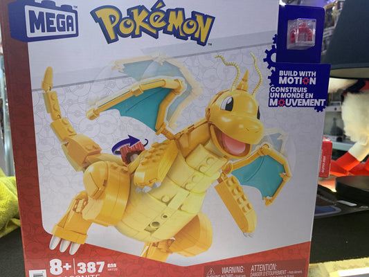 Pokémon mega built with motion dragonite