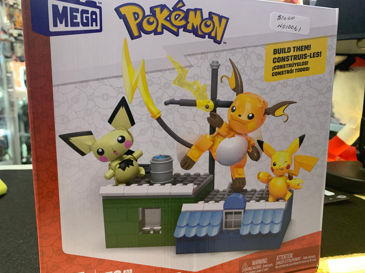 Pokémon mega built them pikachu evolution set