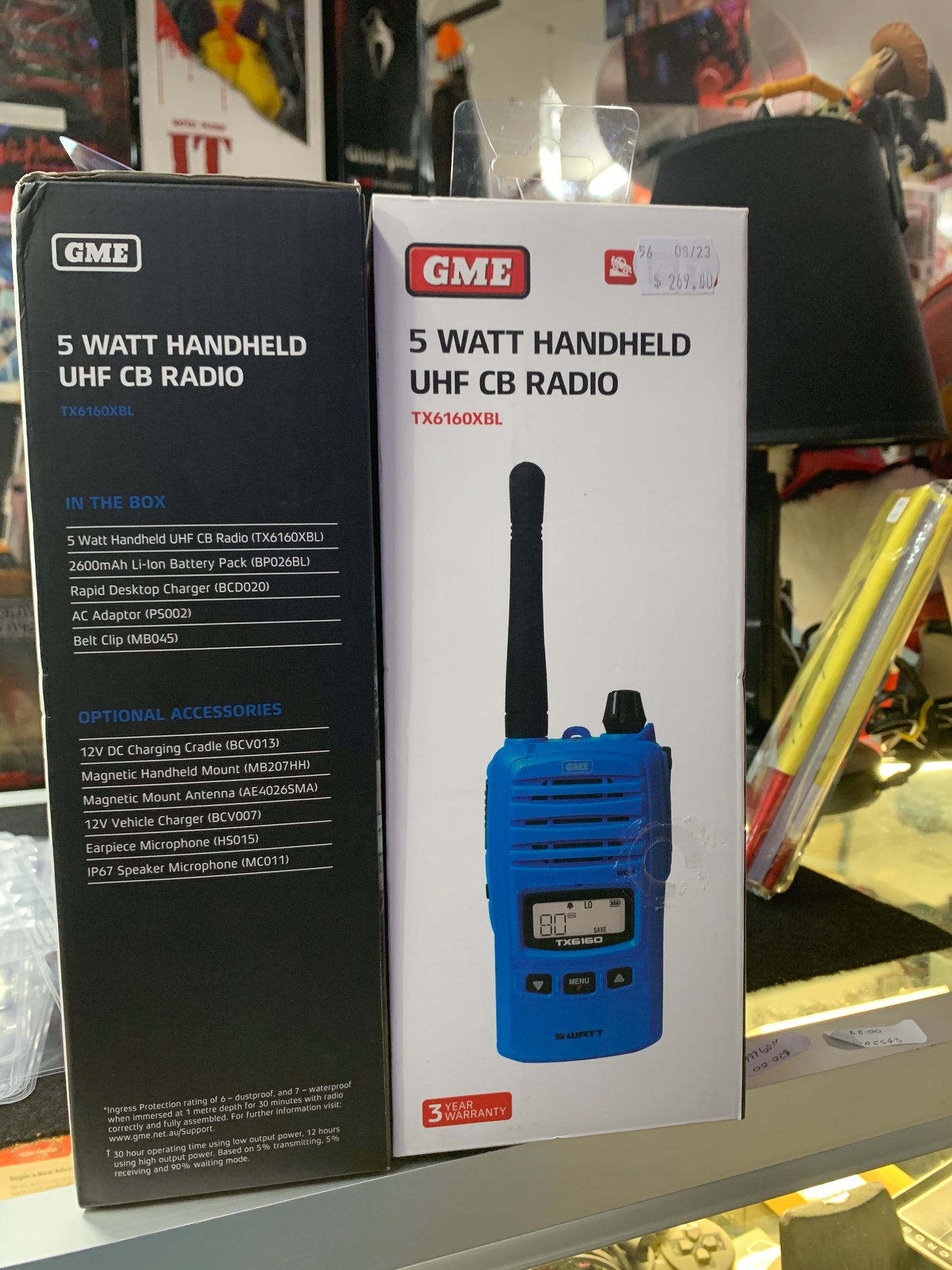 One GME 5 Watt handheld CB Radio