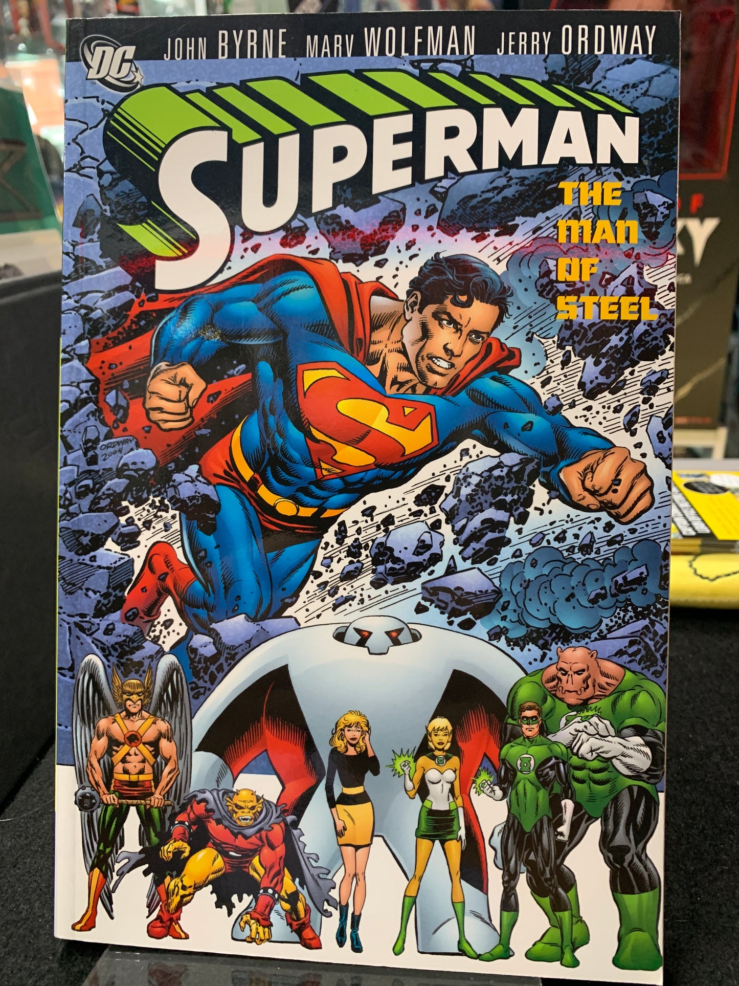 Superman the man of steel graphic novel