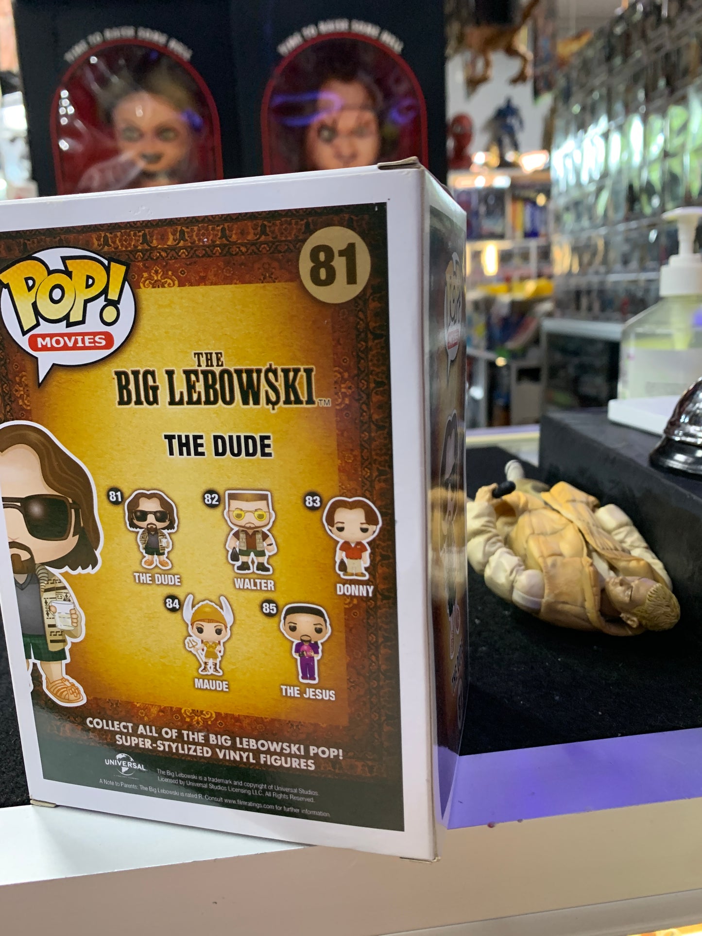 Pop funko big Lebowski 81 the dude