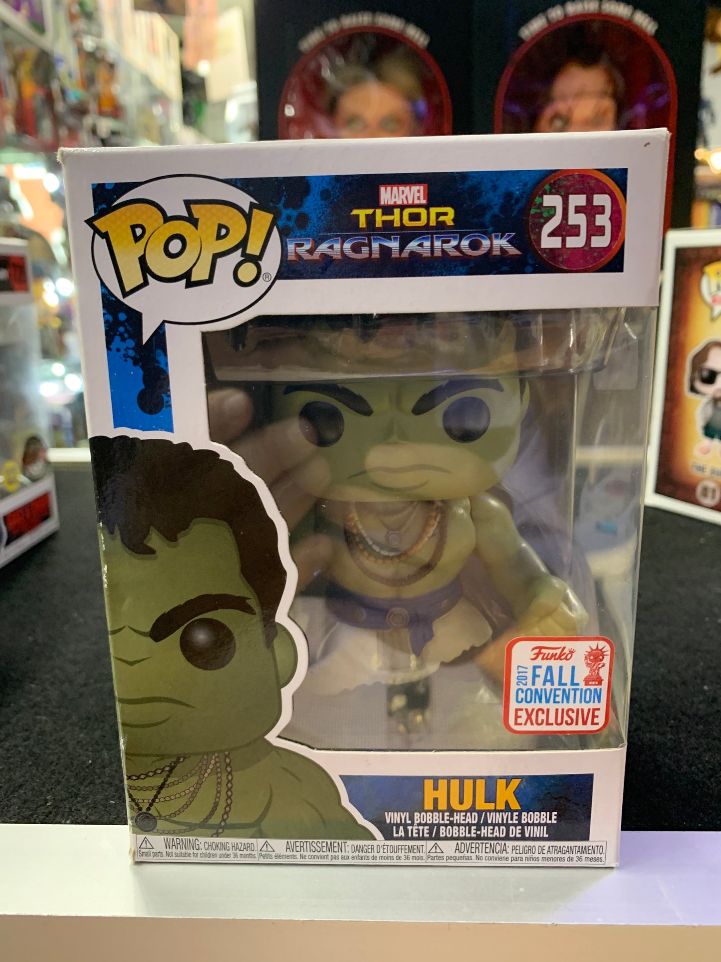 Pop Funko Thor Ragnarok hulk 253