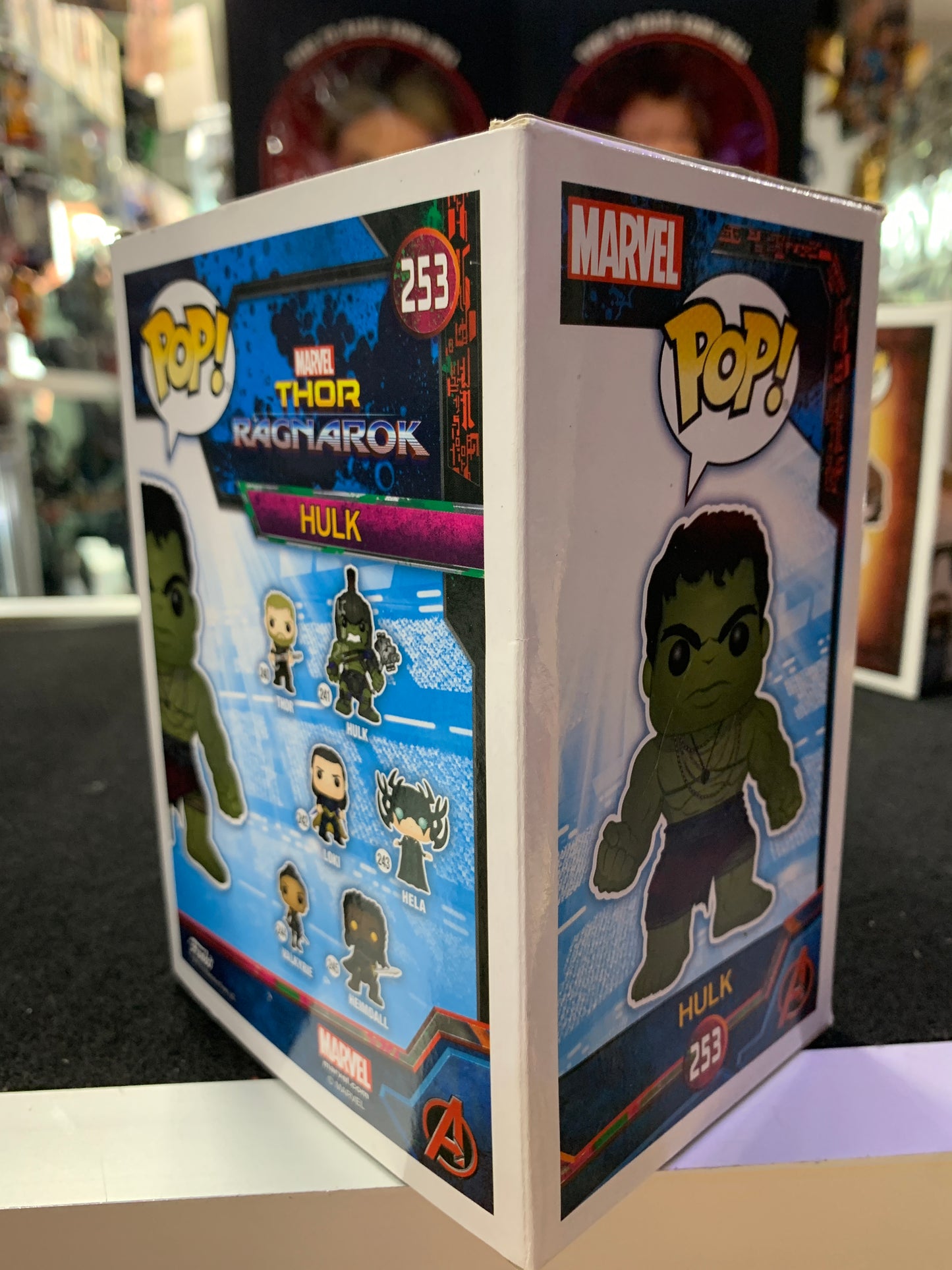 Pop Funko Thor Ragnarok hulk 253