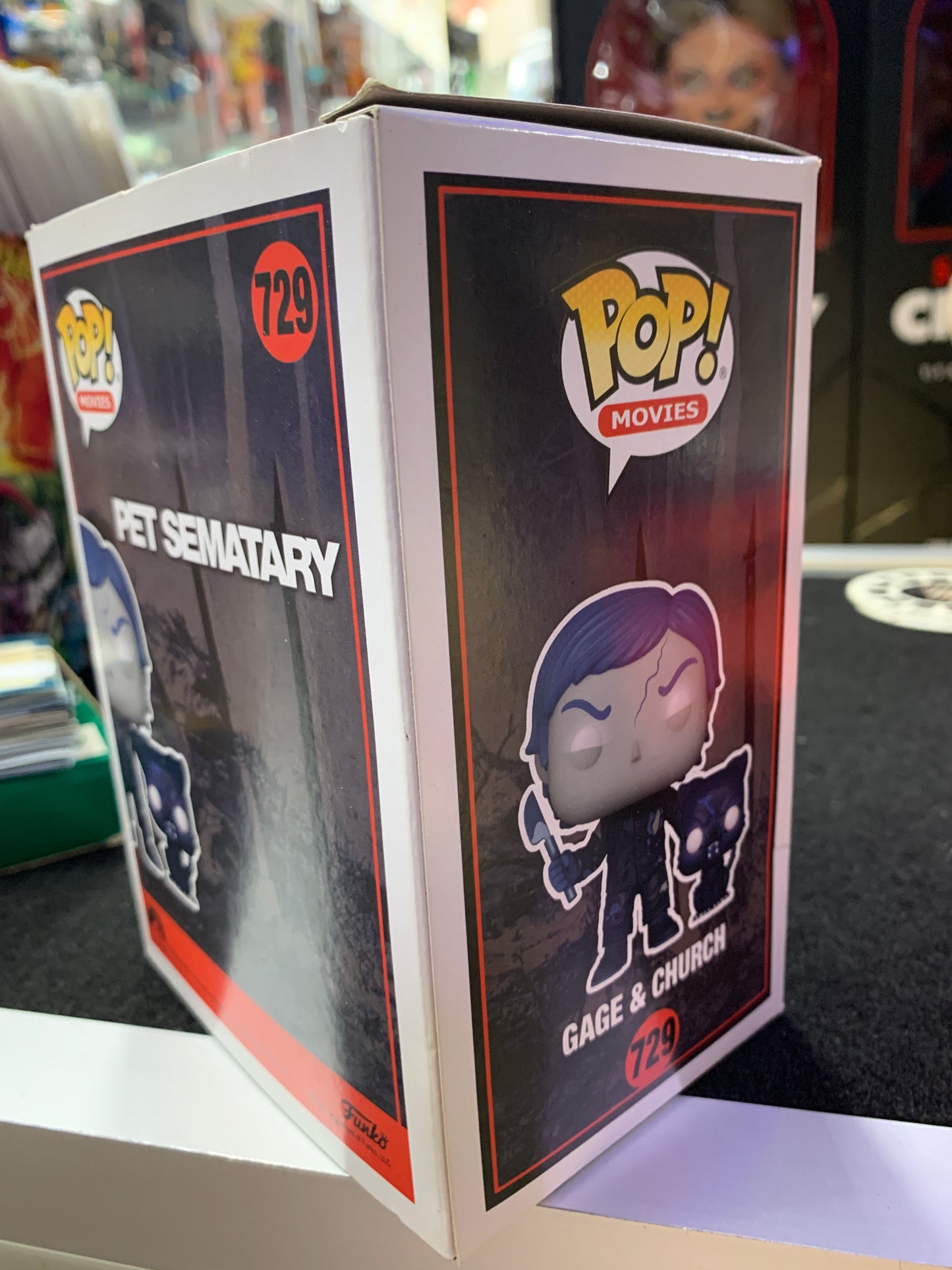 Pop Funko Pet Sematary  729 gage and church