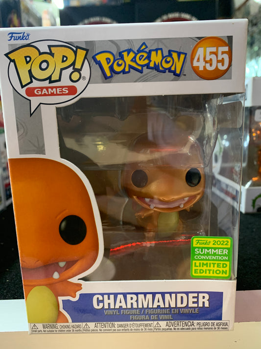 Pop funko Pokémon 455 charmander