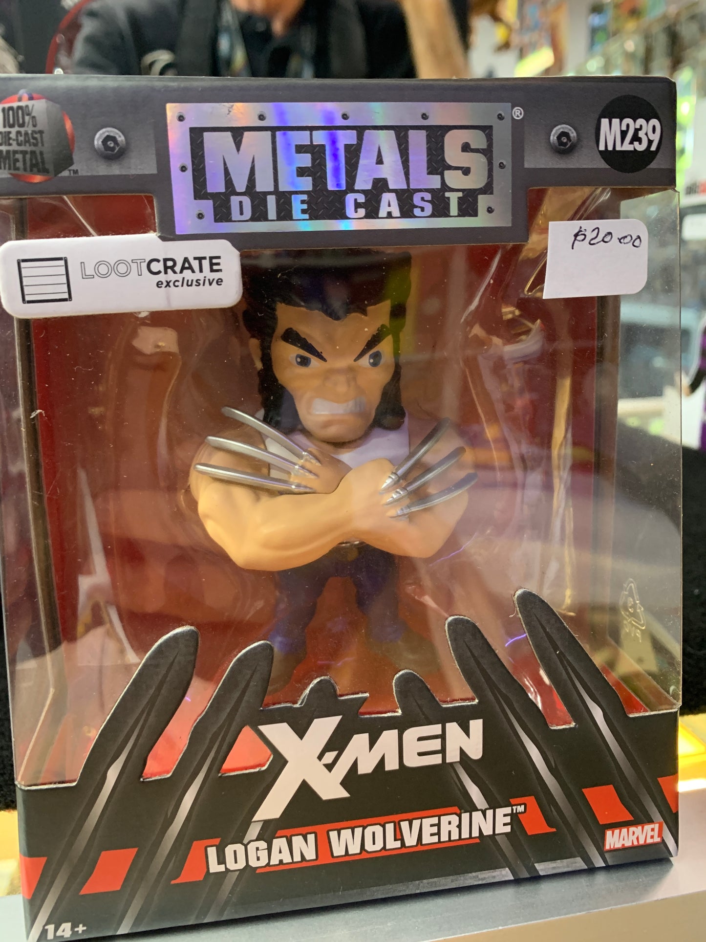 XMen Logan wolverine metals die cast