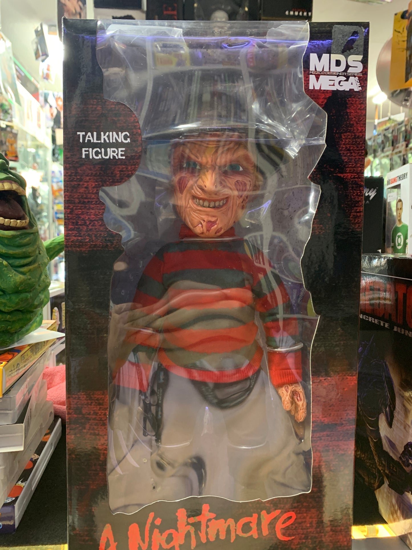 A nightmare on elm street talking figure Mega