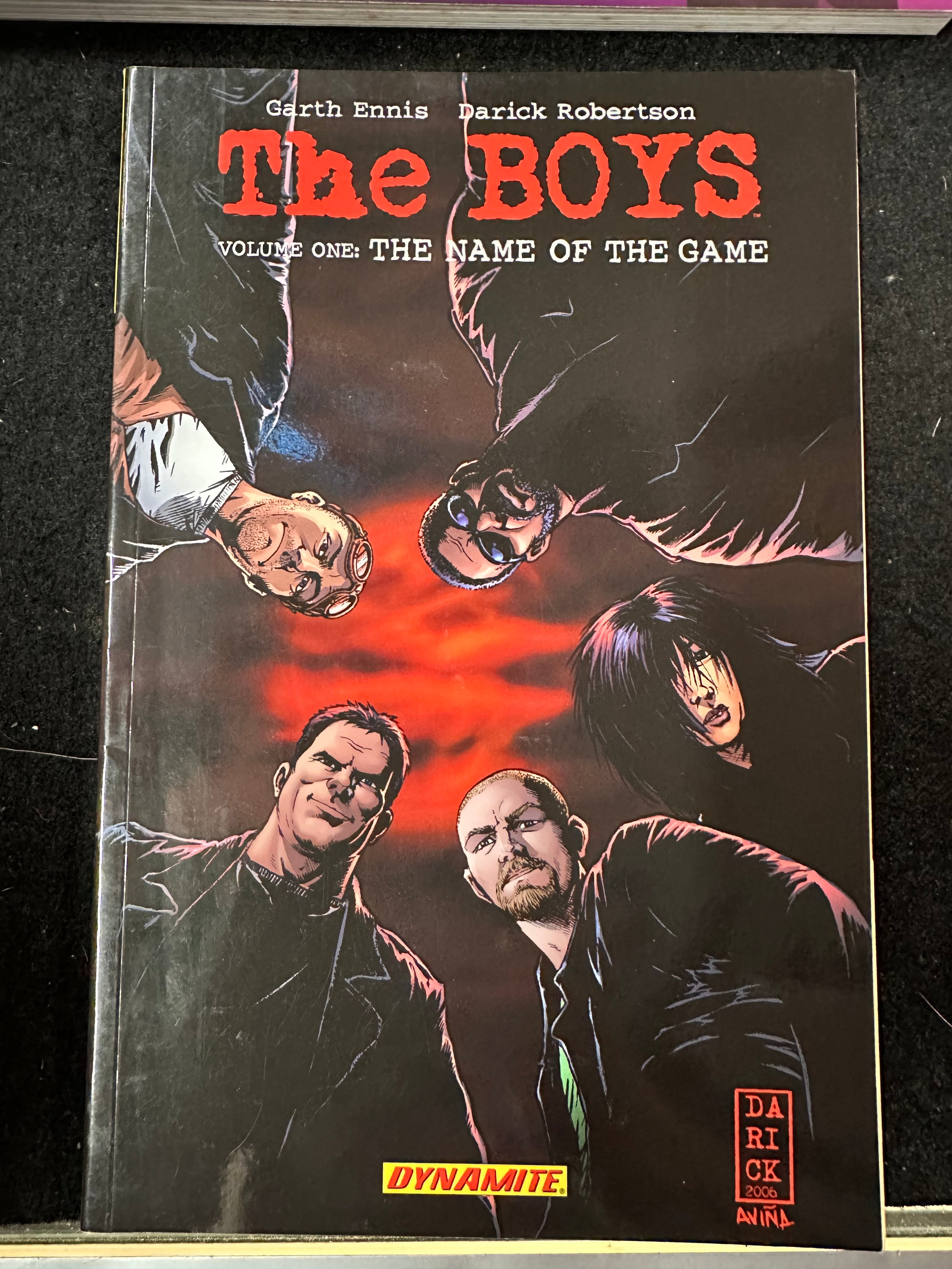 THE BOYS VOLUME ONE – Captain Comics and Collectables Pty Ltd